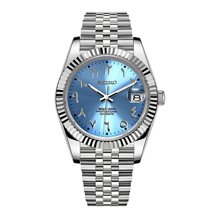 SEIKOJUST ICE BLUE ARABIC