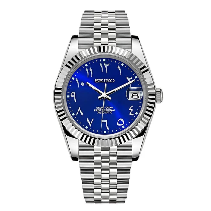 SEIKOJUST ROYAL BLUE ARABIC